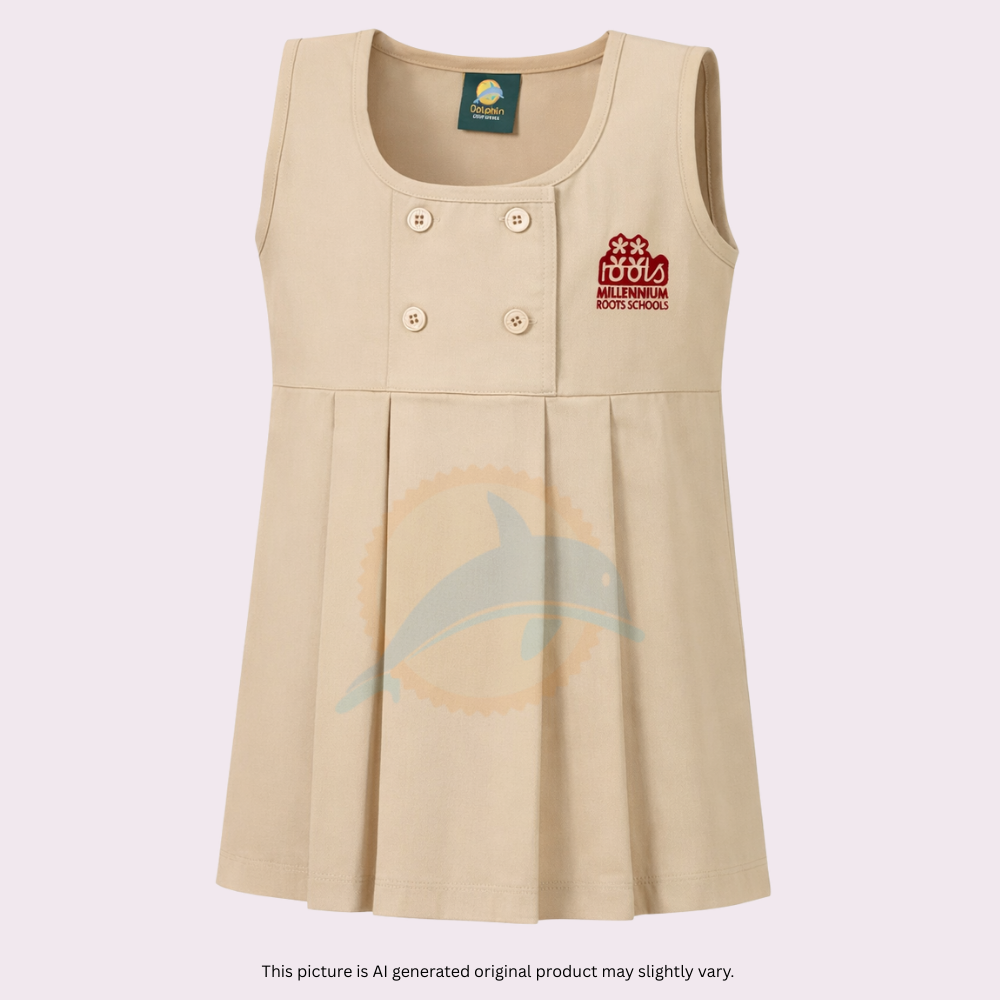 Black and White Square Wedding Logo (50) Pinafore Roots Millennium School - Image 1