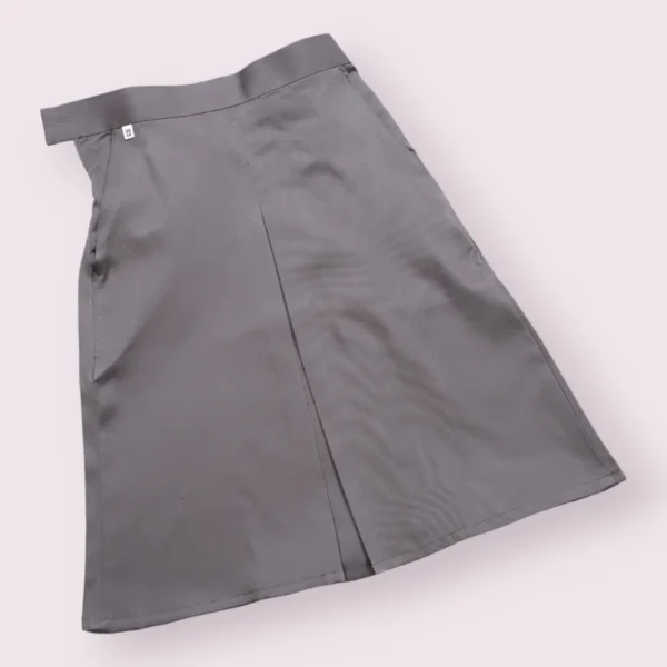 Skirt Pc Grey Colour Rills School Dolphin Uniforms