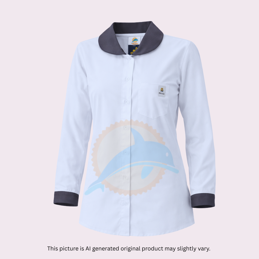 Black and White Square Wedding Logo (23) Blouse Rills School New Logo - Image 1